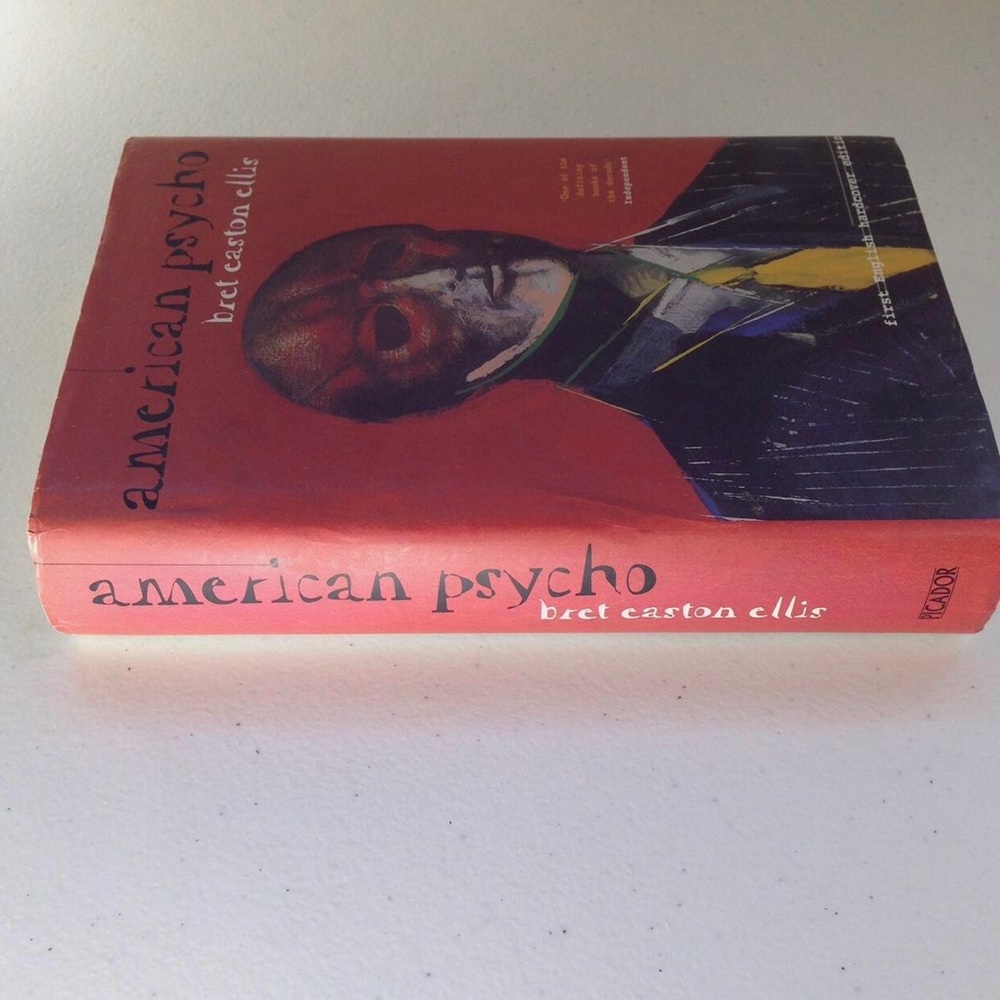 “American Psycho” by Bret Easton Ellis 1st edition hardcover - Picture 2 of 6